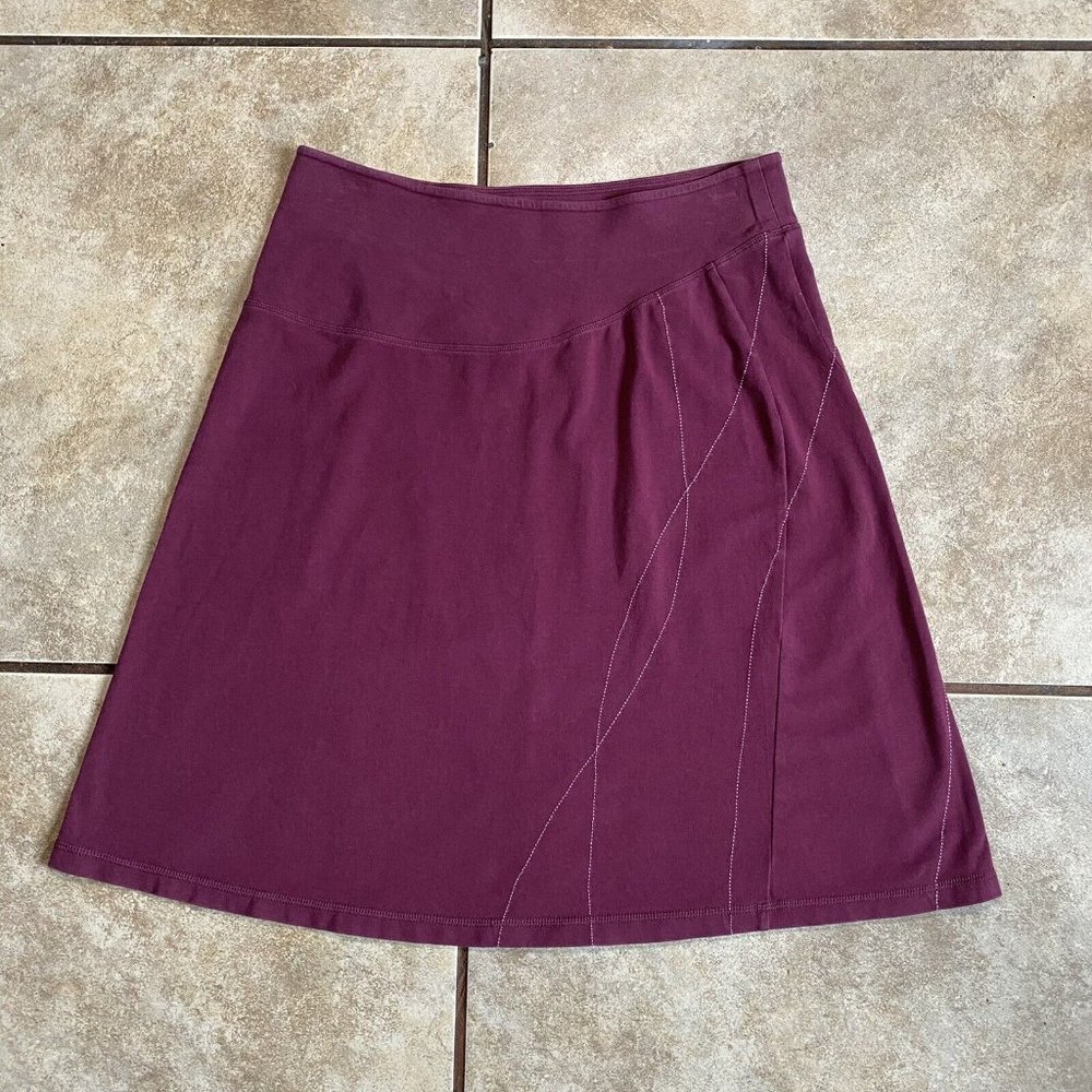 Mountain Hardwear Women’s Small Purple Burgundy A Line Skirt Organic Cotton